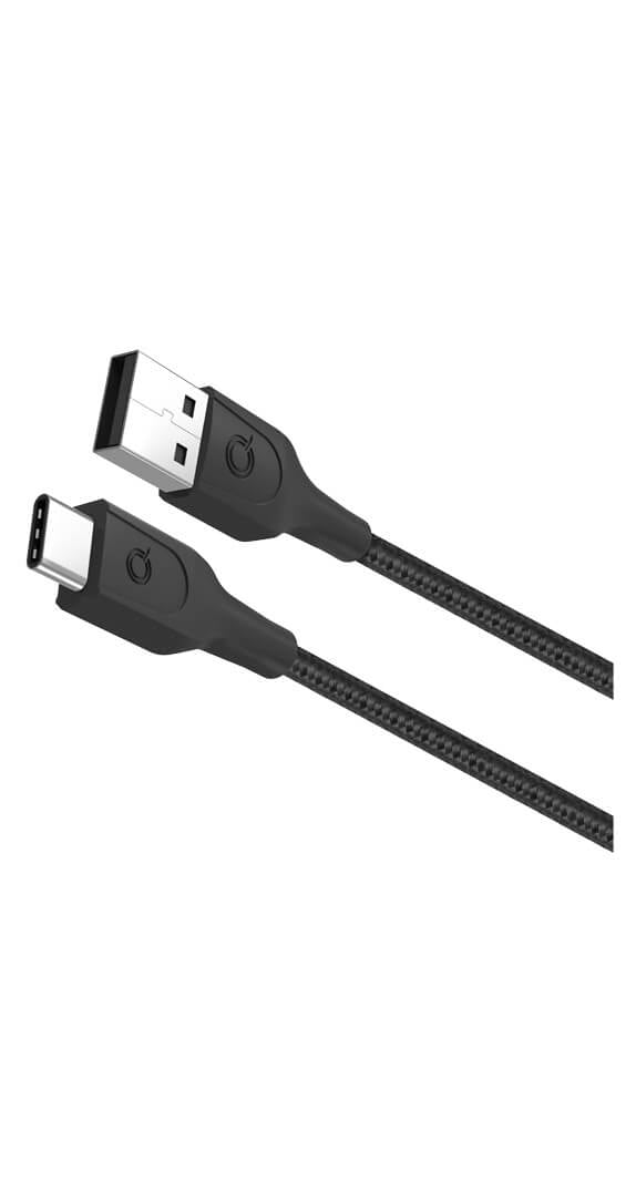 Quikcell CHARGE & SYNC CABLE USB-A to USB-C - 6 ft