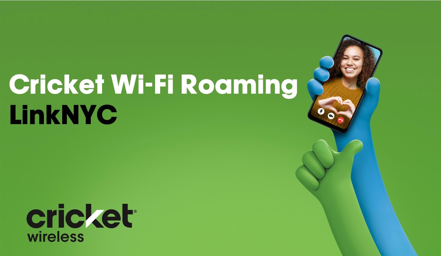 Cricket Wi-Fi Roaming with LinkNYC