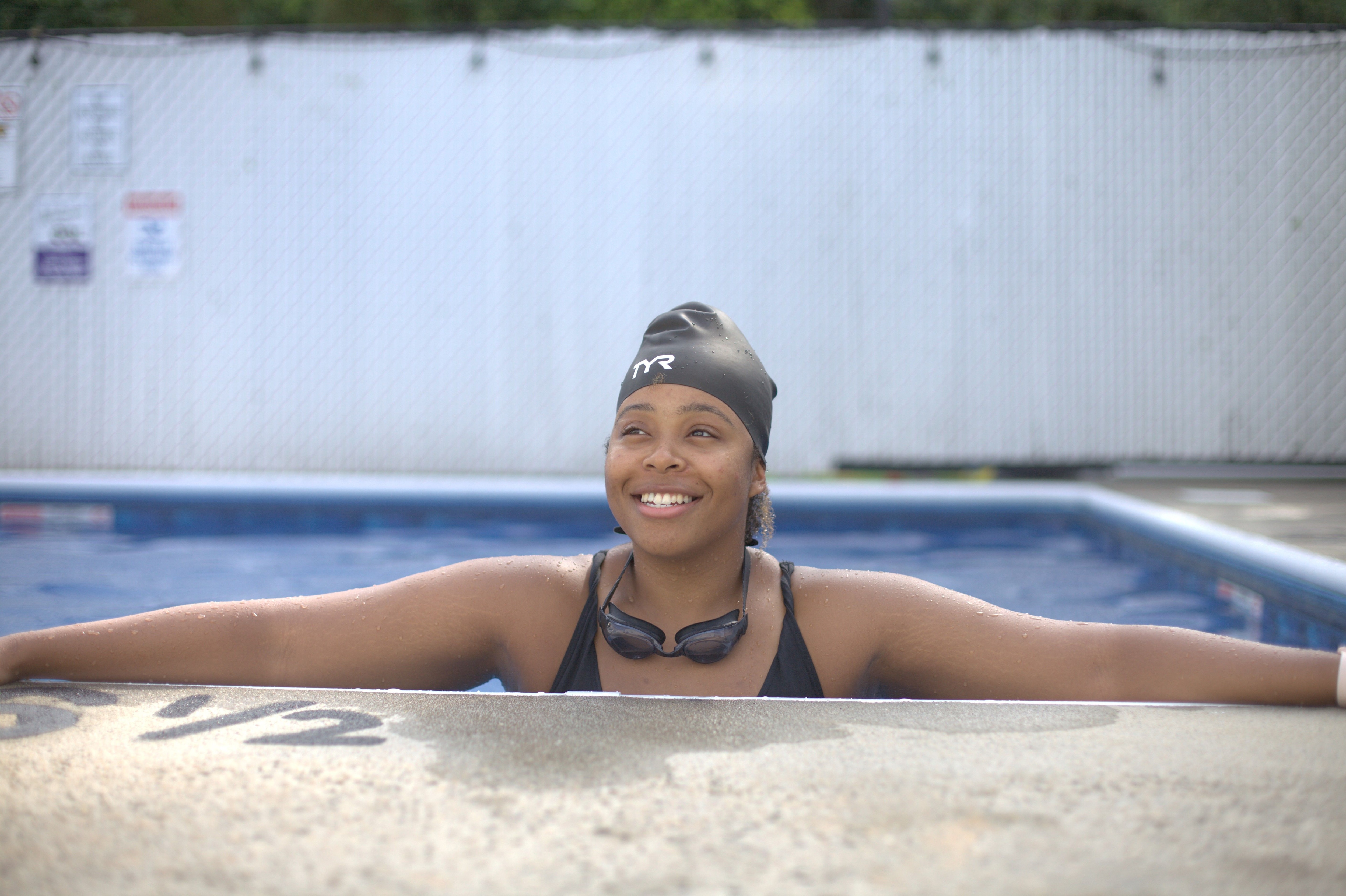 Paulana Lamonier, fundadora de Black People Will Swim