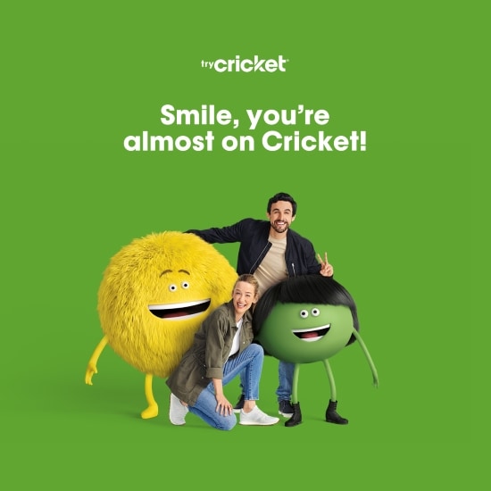 Smile, you're almost on Cricket!