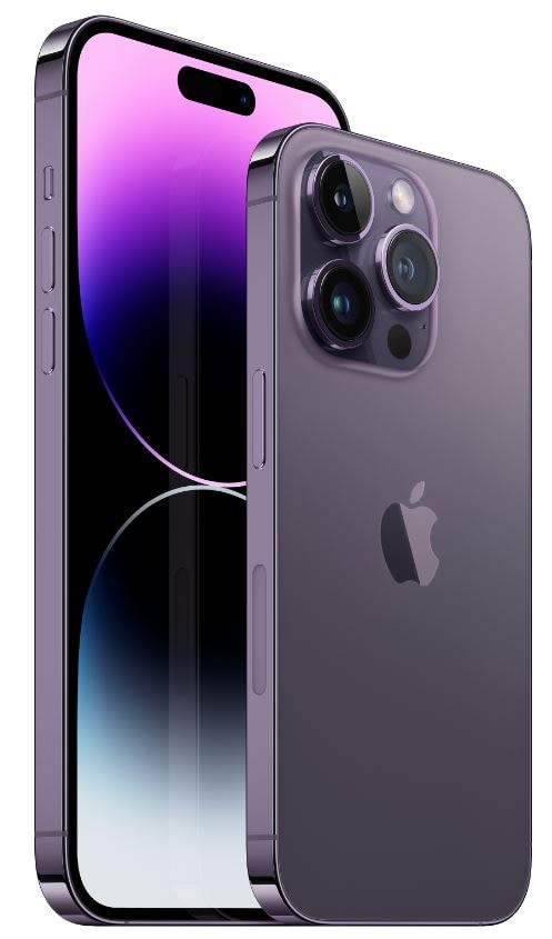 iPhone 14 Pro and iPhone 14 Pro Max Deep Purple