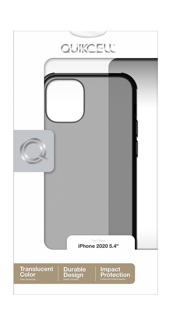 Estuche Transparente de la Serie Quikcell Icon Tint para iPhone 12 mini