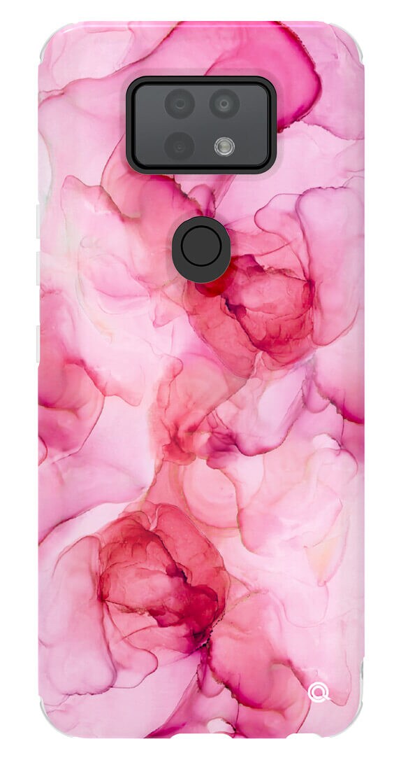 Quikcell ICON Fashion Case for Cricket Ovation 2 - Crimson Crush