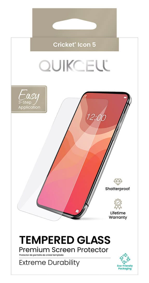 Ícono 5 de Protector de Pantalla de Vidrio Templado Quickcell