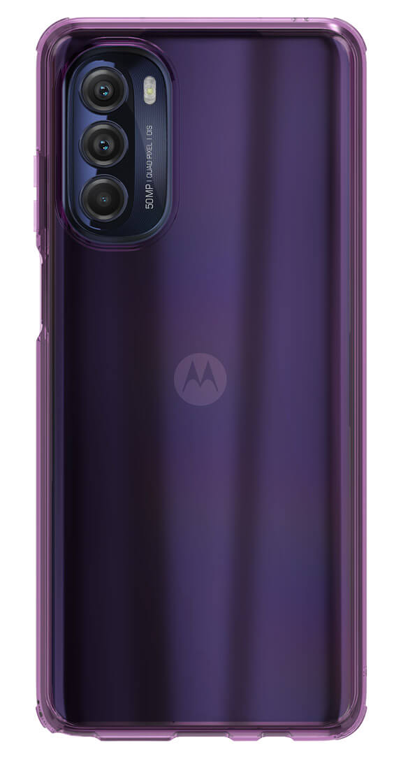 Quikcell Moto G stylus ICON TINT Transparent Protective Case - Plum