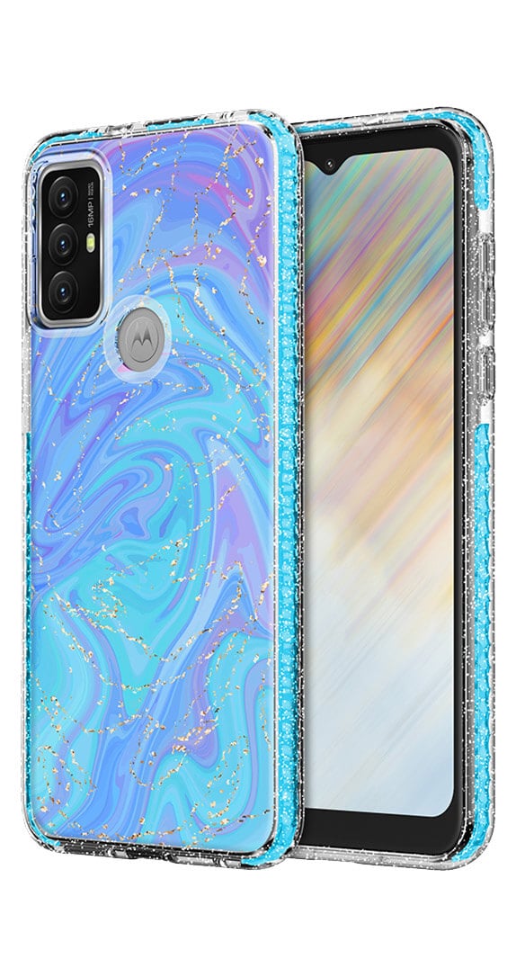 PureGear Designer SlimShell - Moto G Play 2023 - Unicorn Water