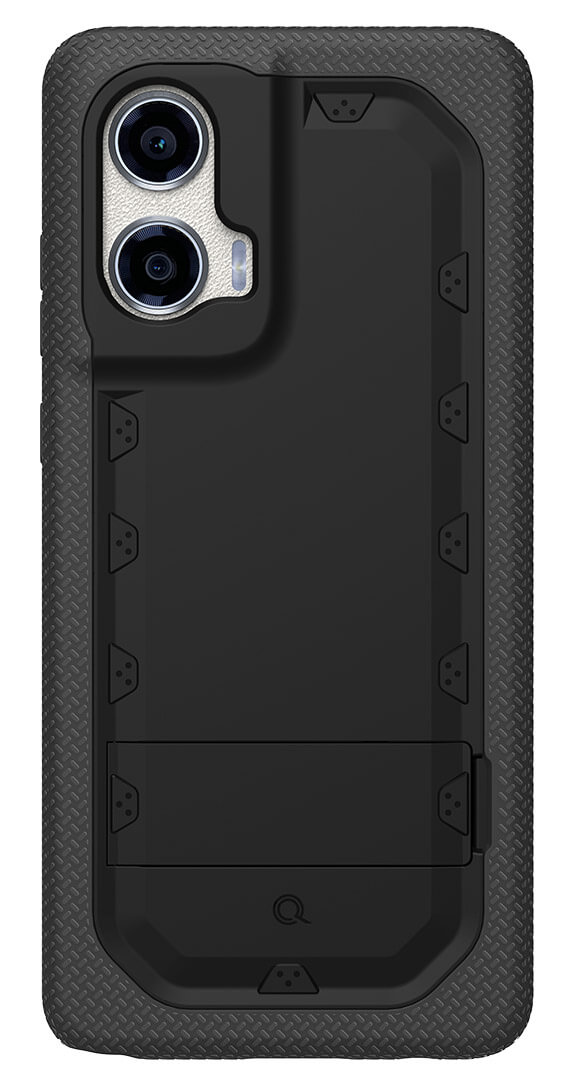 Quikcell Moto g stylus 5G 2024 Grand Advocate Case Series Black