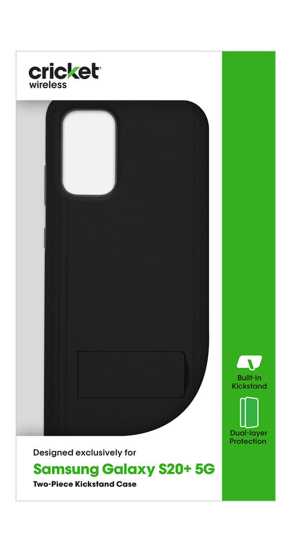 Cricket Two-Piece Kickstand Shield for Samsung Galaxy S20+ 5G