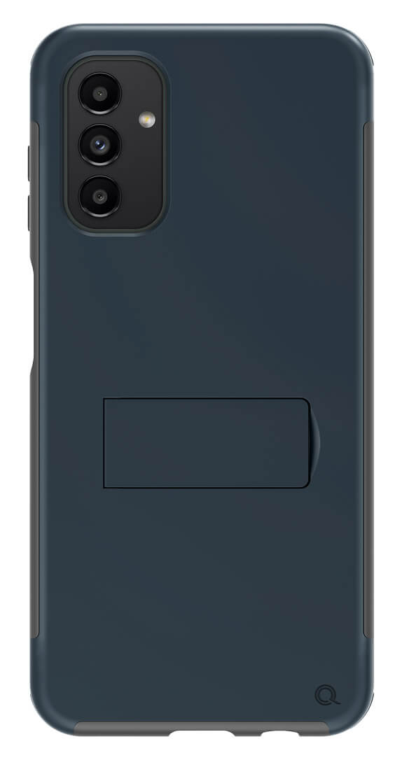 Quikcell Samsung A13 5G ADVOCATE Blue Multilayer Kickstand Case
