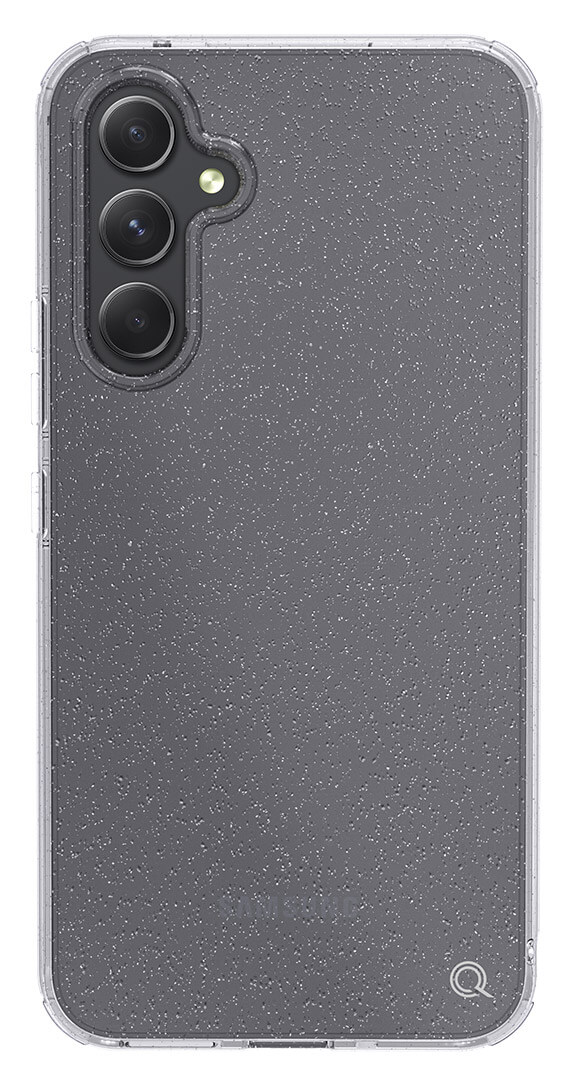 Estuche Quikcell ICON Fashion - Samsung Galaxy A54 5G - Brillo Plateado