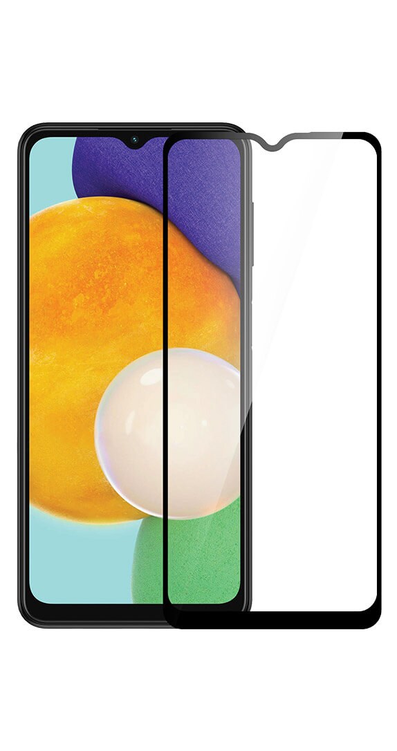 ZIZO TEMPERED GLASS Screen Protector for Galaxy A13 LTE - Black