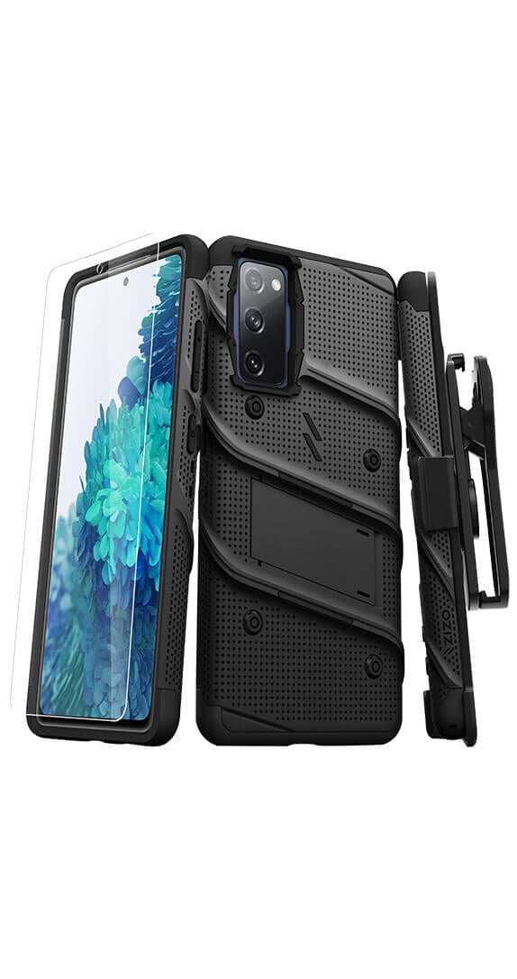 ZIZO BOLT Series for Galaxy S20 FE - Black/Black