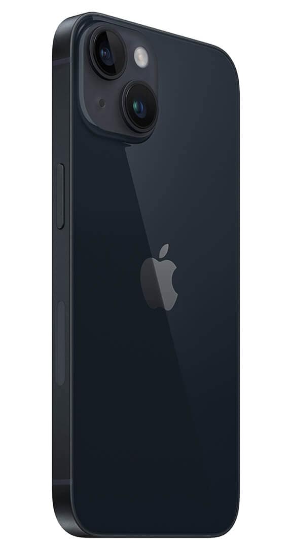Side of Apple iPhone 14 (Cricket CPO)