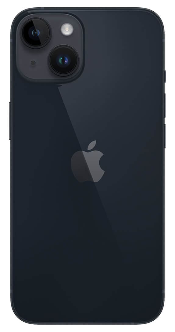 Back of Apple iPhone 14 (Cricket CPO)