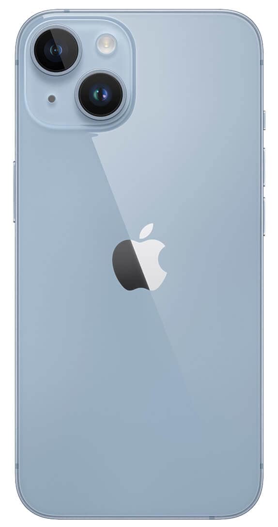 Back of Apple iPhone 14 Plus (Cricket CPO)