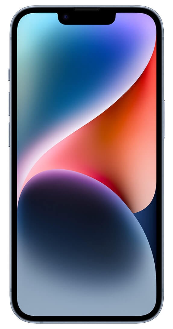 Front of Apple iPhone 14 Plus (Cricket CPO)