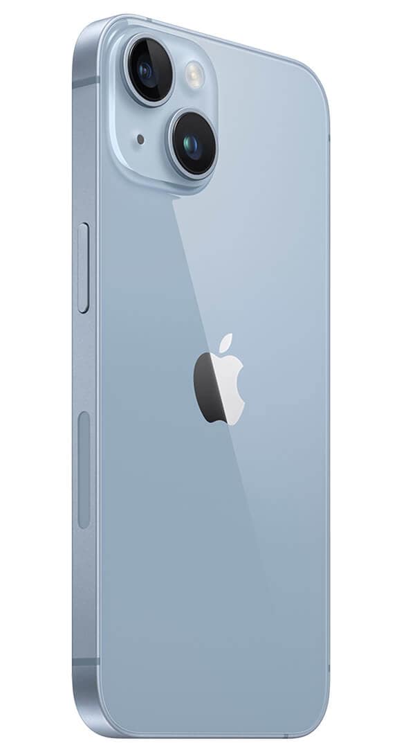 Side of Apple iPhone 14 Plus (Cricket CPO)