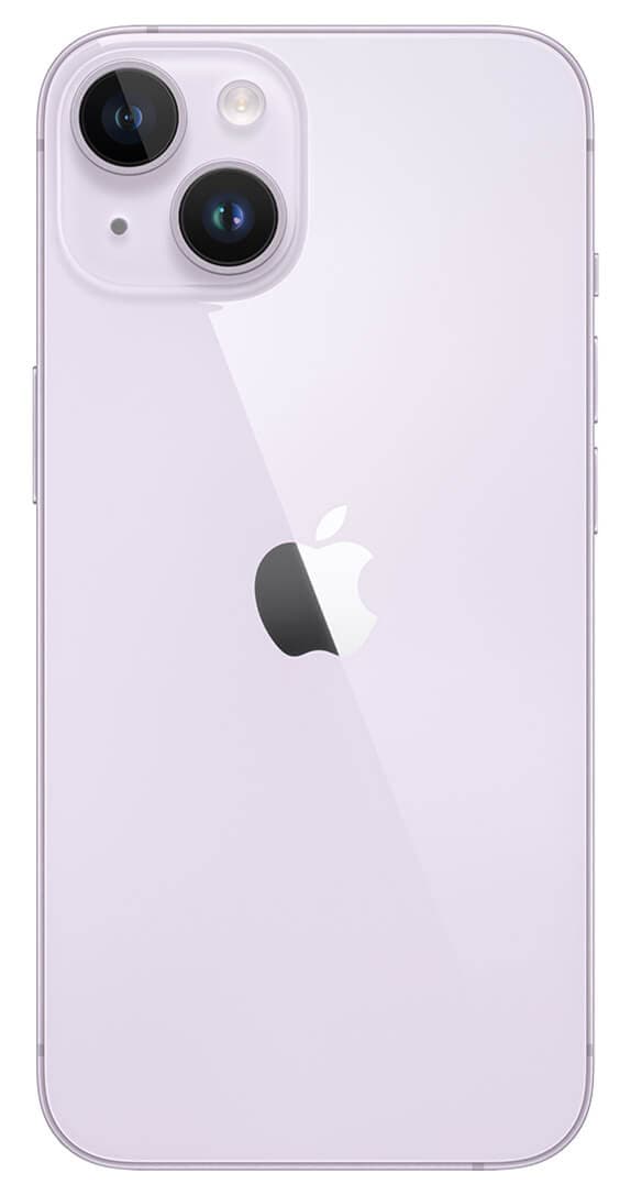 Back of Apple iPhone 14 Plus (Cricket CPO)