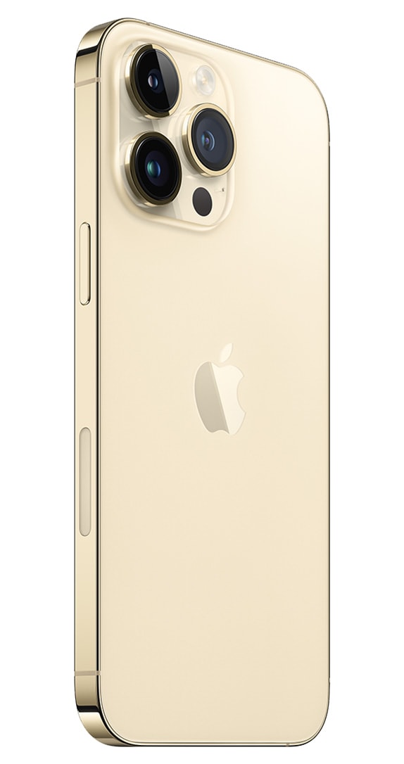 Side of Apple iPhone 14 Pro (Cricket CPO)