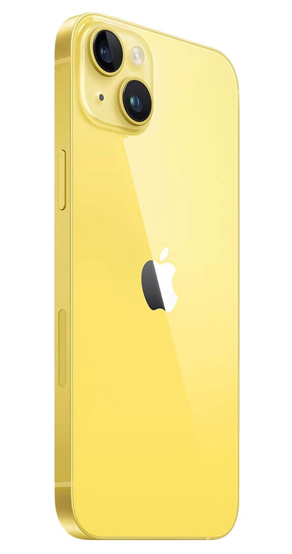 Side of Apple iPhone 14 (Cricket CPO)