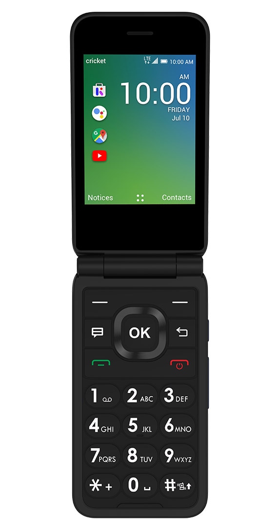 Cricket Debut Flip Navy Blue Cricket Wireless Cricket Debut Flip Navy Blue Cricket Wireless