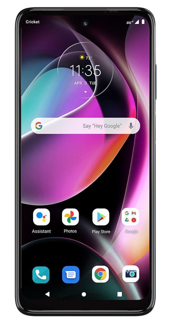 Cricket Wireless moto g 5G (2022) Moonlight Gray