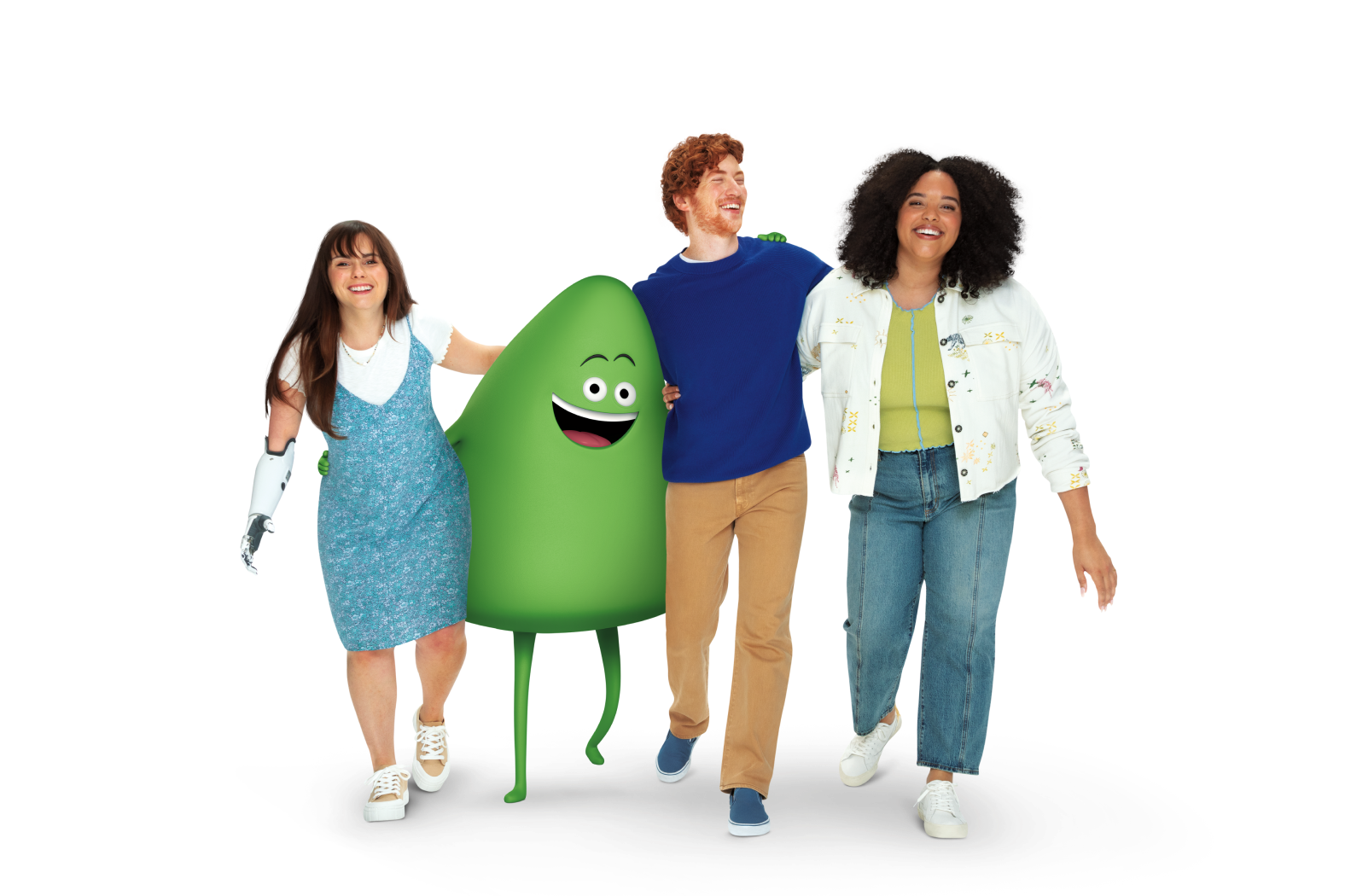 Refer a friend image with Cricket characters