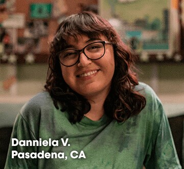 Cricket Customer Danniela V. from Pasadena CA