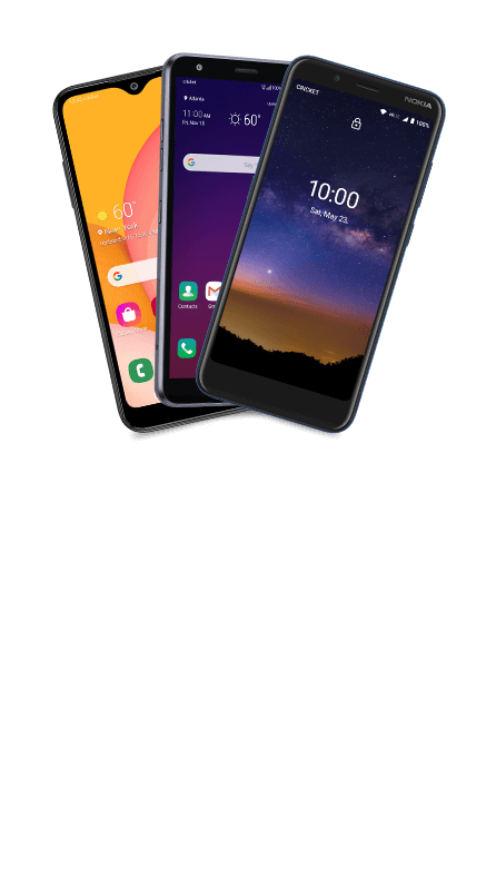 Prepaid Phones No Contract Cell Phone Plans Cricket Wireless