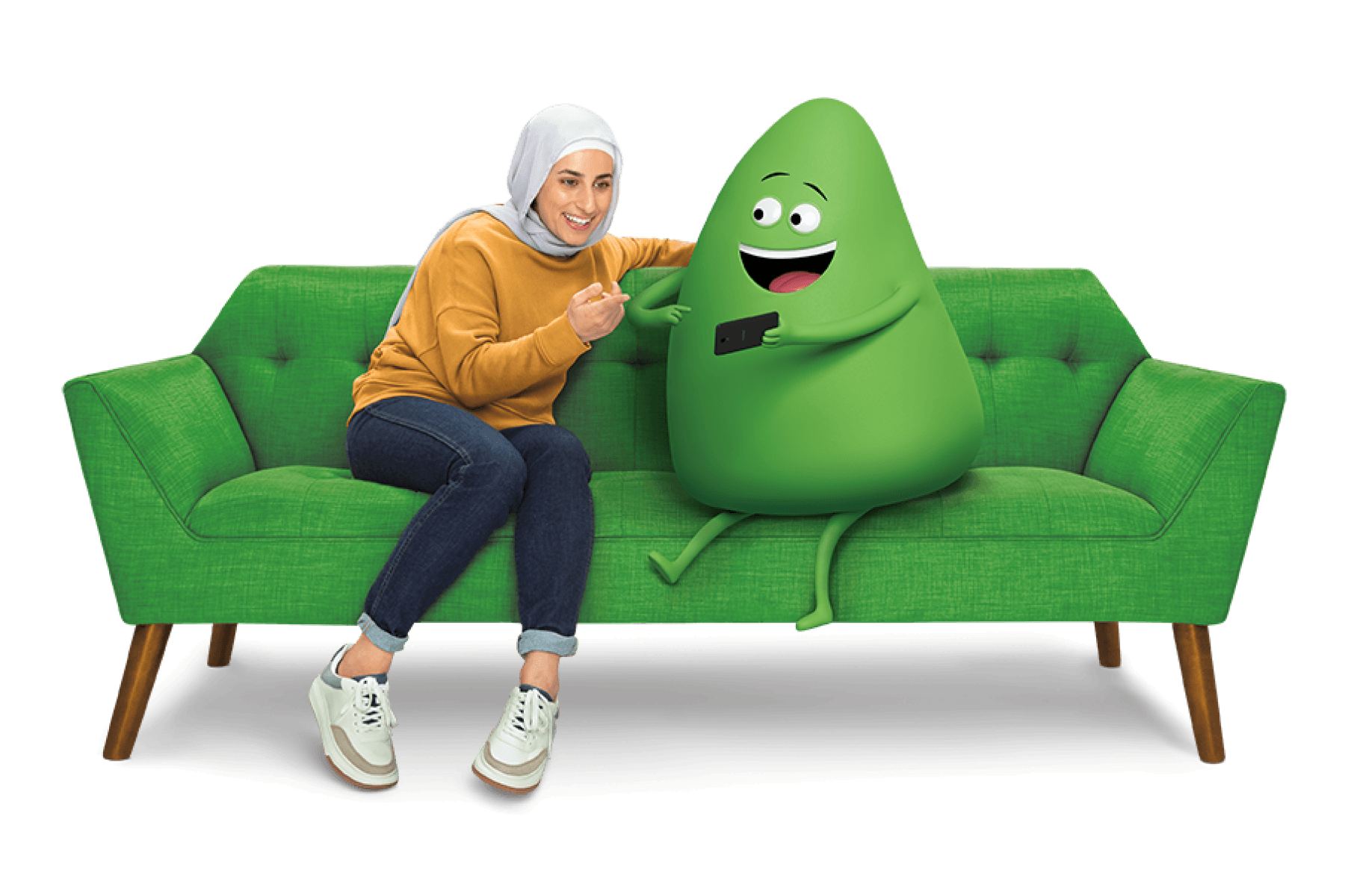 Miles with Cricket Customer