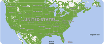 map coverage