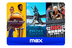 Images of Max programs: Winning time, Avatar the way of water, and BBQ brawl